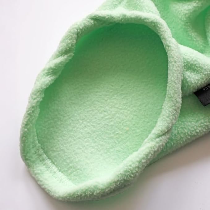 JACKO & CO - Fleece Vest Dog Sweater with Leash Ring - Soft, Warm & Lightweight Pullover Coat for Small & Medium Dogs, Puppies & Cats - Cozy Fall/Winter/Spring Pet Jacket (Mint Green, XL 17-25lbs)