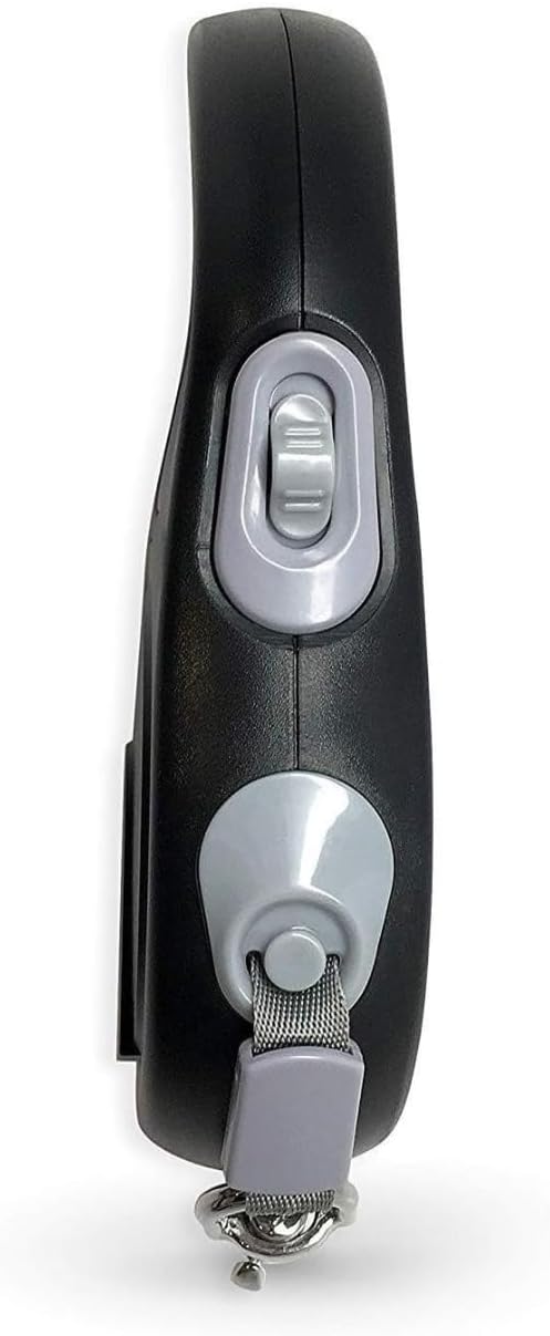 OUTnWILD Retractable Dog Leash, 16 ft Heavy Duty Dog Leash for Large Breeds/Pets Up to 110 lbs, 360° Tangle Free Design with One Touch Quick-Lock Braking System & Anti-Slip Handle. (Black, L)