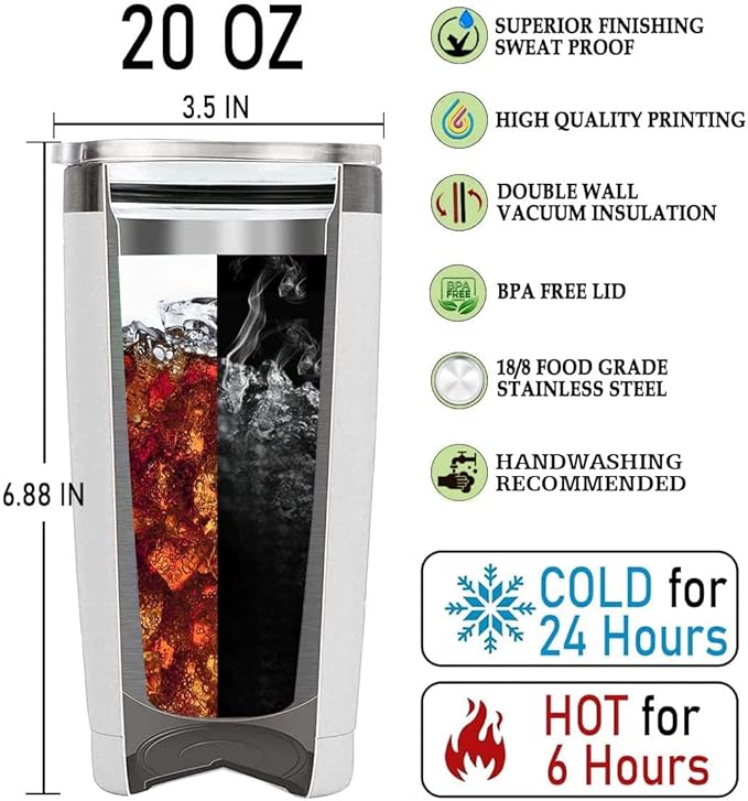 Personalized Lion Coffee Mug Cups Gifts For Women, Mom, Daughter, Lions Water Bottle Mothers Day Birthday Christmas Valentine Jewelry Style 20oz Stainless Steel Thermos Tumbler Cup With Lid