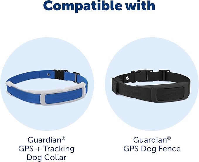 PetSafe Replacement Strap for Guardian GPS + Tracking 1.0 and Guardian GPS Dog Fence Collar, Made with Soft Touch Nylon for Enhanced Comfort,Long Lasting Wear Water Wicking, Waterproof Material, Gray