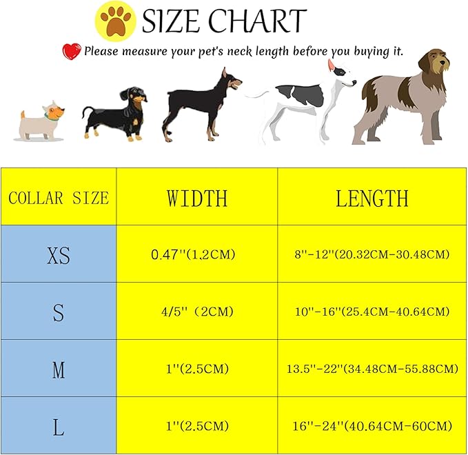 Elegant little tail Fall Dog Collar, Plaid Puppy Collars Fall Yellow Male Cute Puppy Adjustable Cotton Pet Collar with Quick Release Buckle for Small Medium Large Dogs