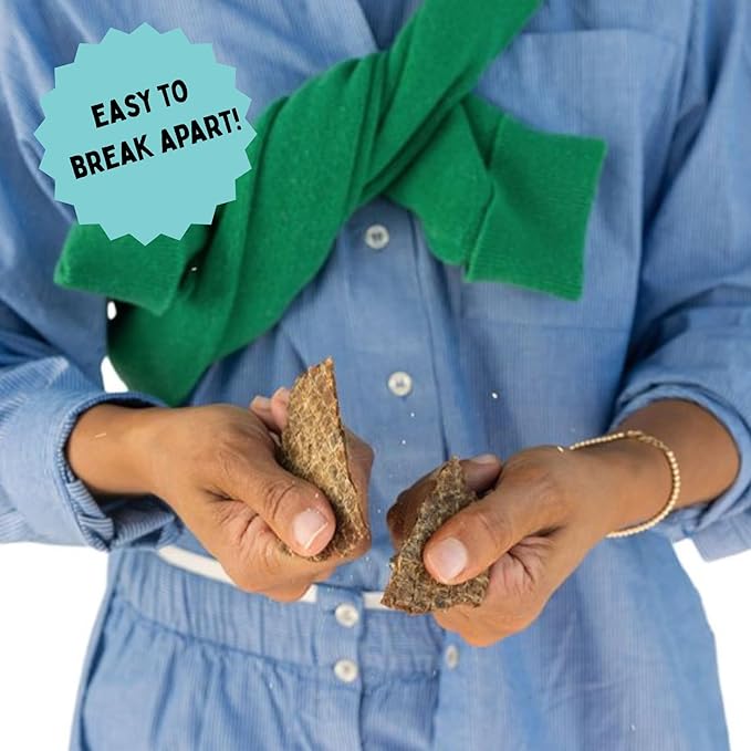 Winnie Lou Bison Burger Jerky Dog Treats – Limited Ingredient, Human Grade, Training Treats for Small, Medium & Large Dogs, Made in USA (1 Pack)