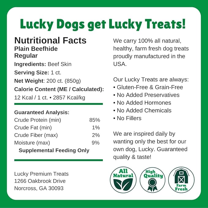 Natural Rawhide Twist Sticks Dog Treats – 200ct. Premium Rawhide Chew Sticks – Long Lasting Chews for Small Dogs and Puppy Treats Made with Natural Beef Hide