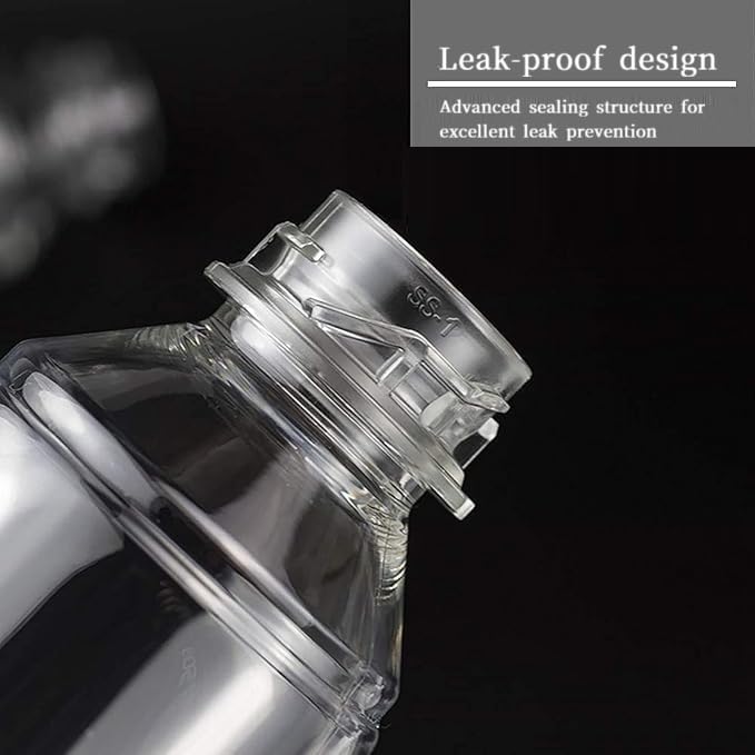 Mistifi Fine Mist Spray Bottle Ultra Fine Mist Water Sprayer for Hair, Face, Plants and Cleaning　Eco-Friendly Continuous Spray for Face and Indoor Plants　 (200ml 2Pcs, Transparent bottle)