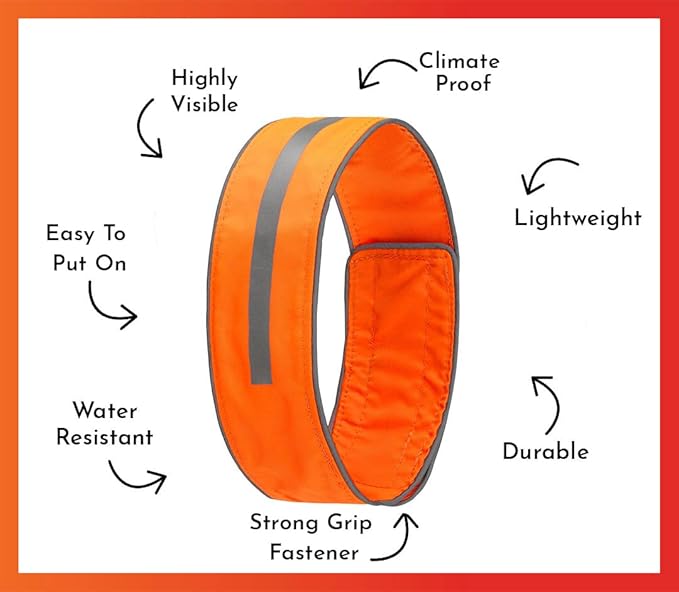 SPOT THE DOG! Reflective Dog Collar - Adjustable Pet Collars, Safe, Durable, Comfortable Dog Walking Accessories for Large Dog, Hunting Dog, Puppy, Lightweight Boy, Girl Dog Collars (Blaze Orange, L)