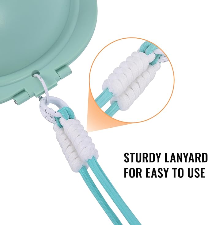 Portable Dog Bowls Travel Pet Bowls Food and Water Feeder, Pet Cats Puppies Feeding Watering Dish for Walking, Parking, Traveling, Camping (Green)