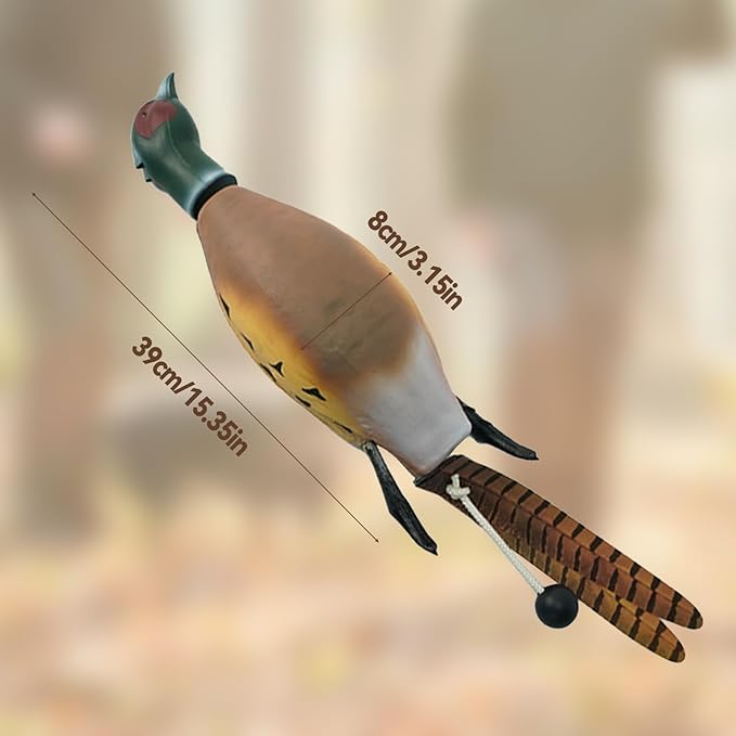 Duck Dog Training, Pheasant Dog Training Dummies for Dog Training Hunting Dog Accessories Dogs Training Dummy Bumper Retriever Floating De-ad Bird Fowl Trainer Hunting Retriever (Pheasant)