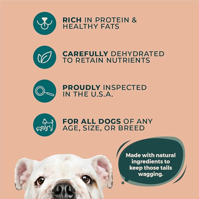 BULLY STICKS DIRECT Premium Goose (Geese) Meat Dog Treats for Training, Protein-Rich Bite-Sized Cubes, Lean Novel Protein for All Dogs, No Fillers or Preservatives, 10.58oz Pack