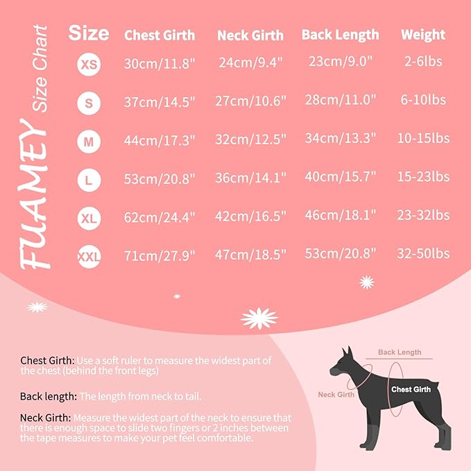 FUAMEY Dog Christamas Sweater, Warm Dog Sweater Classic Snowflake New Year Turtleneck Sweaters Knitwear Cold Weather Dogs Pullover for Small Medium Dogs Puppies & Cats Bulldogs Corgi with Leash Hole