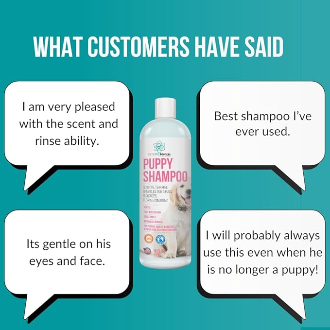 1 Gallon Tearless Puppy Shampoo and Conditioner - Groomers Choice - Made in The USA