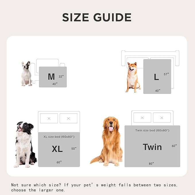 Smiry Waterproof Dog Bed Blanket, Leakproof Pet Throw Blanket for Bed Couch Sofa, Reversible Sherpa Fleece Furniture Protector Cover for Small Medium Large Dogs Cats (Purple, 50x60 inches)