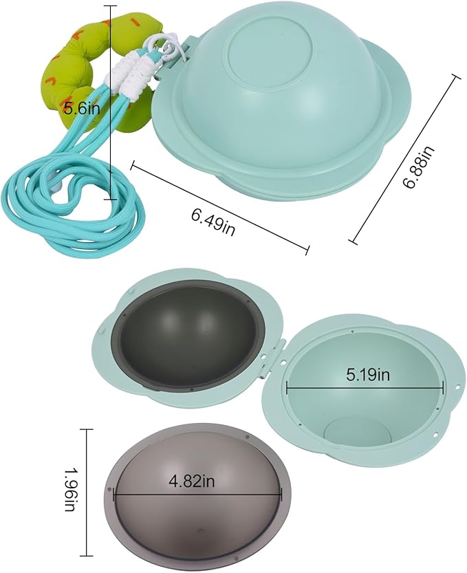 Portable Dog Bowls Travel Pet Bowls Food and Water Feeder, Pet Cats Puppies Feeding Watering Dish for Walking, Parking, Traveling, Camping (Green)