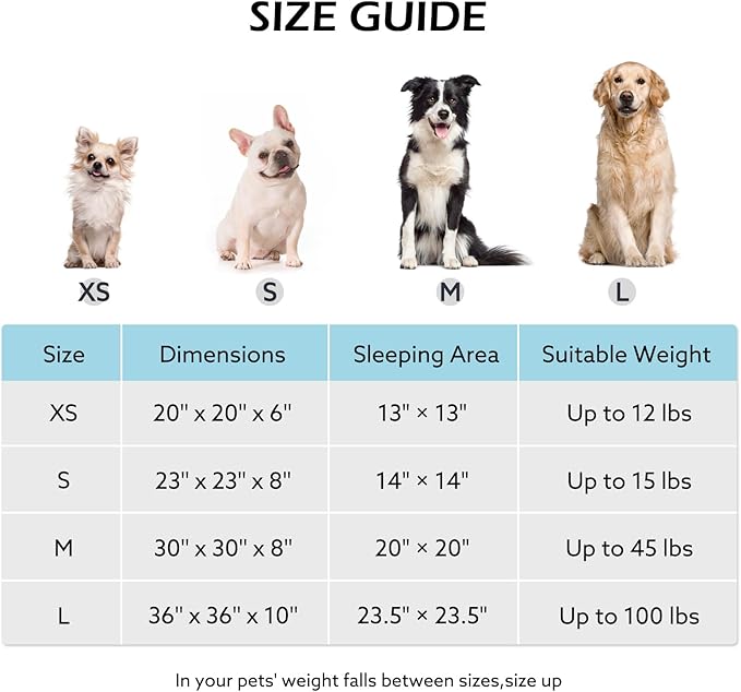 JOEJOY Donut Cat Beds for Indoor Cats, Round Calming Small Dog Bed with Removable Washable Cover, Orthopedic Cute Puppy Kitten Pet Bed with Jacquard Shaggy Plush & Non Skid Bottom, Black