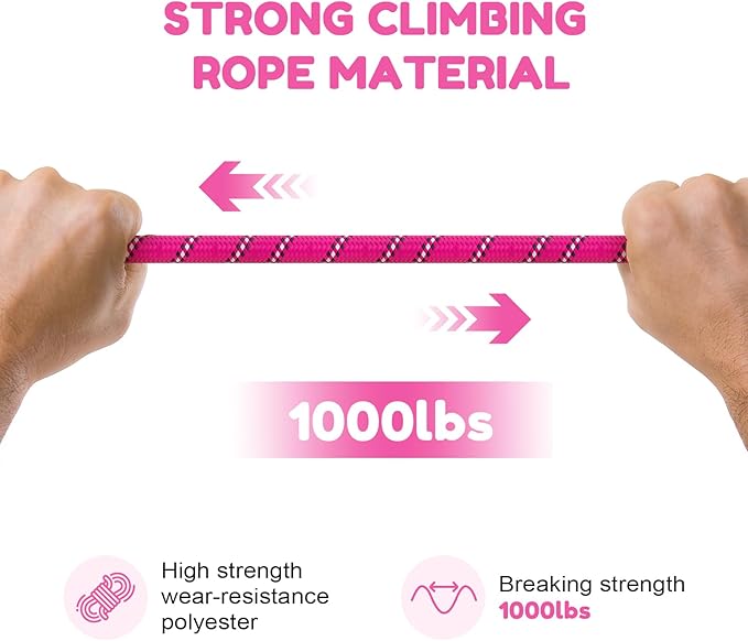 Dog Leash Heavy Duty 4/5/6ft-Red XiaZ 2 Handles Dog Leashes for Medium Large Dogs That Pull 1/2 Inch 1000lb Strength Reflective PVC Handles Metal Hook Dual-Handle Rope Leash Nighttime Safety