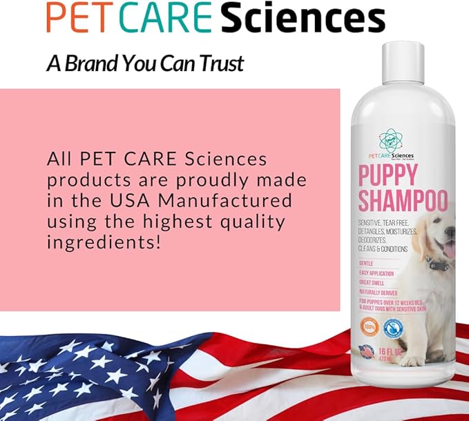 1 Gallon Tearless Puppy Shampoo and Conditioner - Groomers Choice - Made in The USA