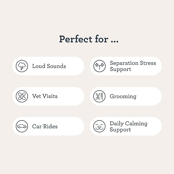 Kradle Calming Chews for Dogs - Anxiety and Stress Support - L-Theanine Ashwagandha GABA - Calming Supplement for Relaxation and Stress - Chicken Flavor- 150 Non-Drowsy Chews