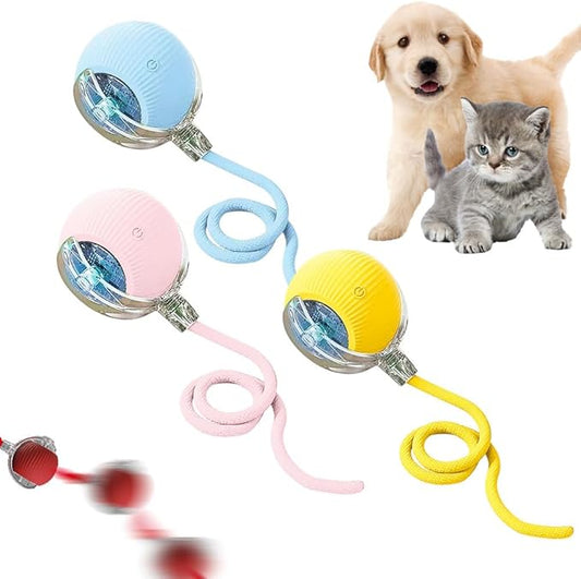 Interactive Cat Toy, 2025 New Cat Toy for Indoor Cats, Intelligent Rolling Ball Toys, Kitten Toys for Bored Indoor Cats/Dogs (mixedB,3pcs)