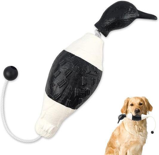 Archerest Dead Duck Dove Pheasant Dummy Bumper Toys for Waterfowl Hunting Retriever Dog Training, Floating Mallard Dummy Trainer Outdoor Soft Durable Realistic Fowl