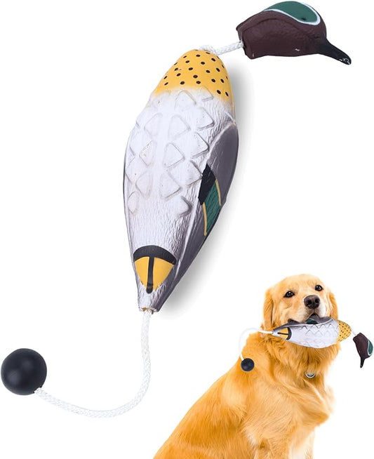 Duck Dummy Bumper Toys for Hunting Retriever Dog Training, Training Dummy with Floating and Tear-Resistant Design for Water and Land Retrieval Training