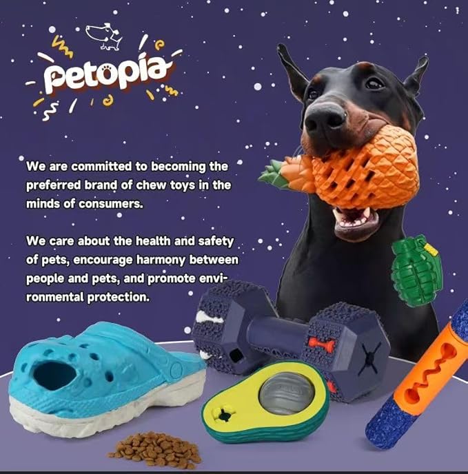 American Playtime Dog Chew Toy, Red 6" in 2 Pack Interactive Outdoors Toys for Aggressive Chewers for Treat-Filling Capabilities and Tug of War Dog Toy, Tough Toys for Medium,Large Dogs