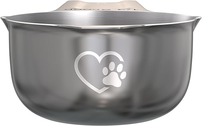 Color Up ⅓ Cup Pet Food Scoop – Stainless Steel Dog Food Scoop Cup – Rust-Resistant, Durable Measuring Scoop for Dogs, Cats, Birds & Rabbits – Ideal for Dry Food & Treats