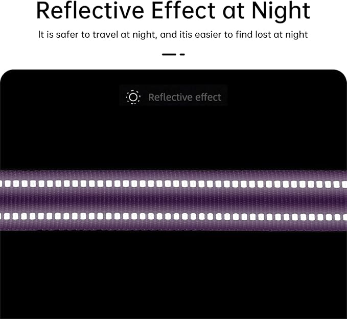 EXCELLENT ELITE SPANKER No Pull Dog Harness Reflective Nylon Vest L-Shaped Adjustable Easy Pet Harness for Small Medium Large Breeds Dogs Walking Training Black Red(Purple-M)