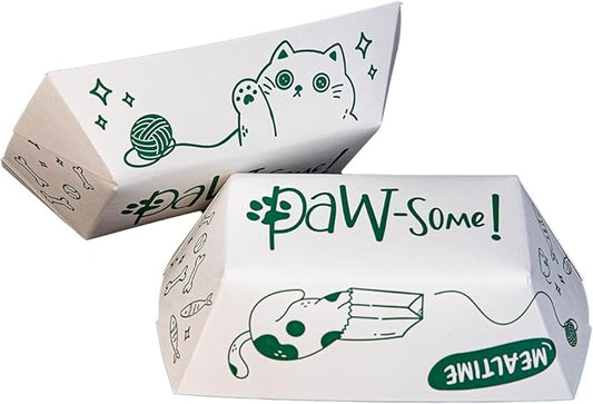 Southern Champion Tray, Large Disposable Pet Food Bowl, 2 Cups (50 Quantity) Dog Food Tray, Travel Pet Bowl, Feeding Cats and Dogs, Wet Food and Dry Food, Two Cups Capacity, 50 Count