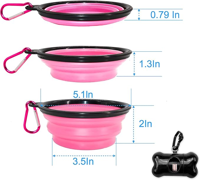 BARKBAY Dog Leashes for Large Dogs Heavy Duty Dog Leash 4/5/6 FT with Comfortable Padded Handle and Highly Reflective Threads for Medium Large Dogs Walking Training Running (5FT-1/2'',Pink)