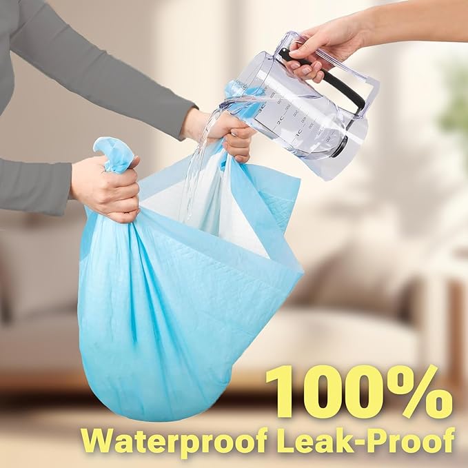 100 Count Disposable Bed Pads for Adult 36" x 36", Chucks Pads Underpads Bed Liner for Incontinence, Extra Large Puppy Pads / Dog Pee Pads / Wee Wee Pads for Training, XL