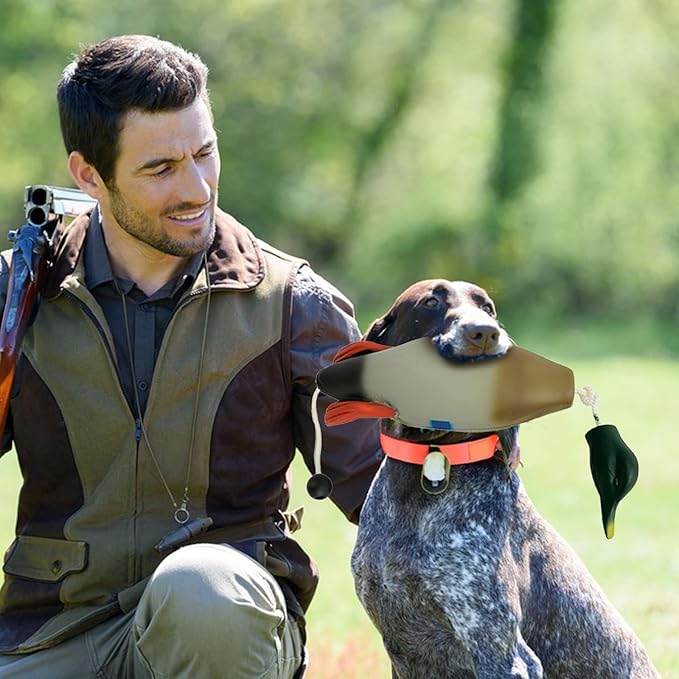Duck Dog Training, Pheasant Dog Training Dummies for Dog Training Hunting Dog Accessories Dogs Training Dummy Bumper Retriever Floating De-ad Bird Fowl Trainer Hunting Retriever (Duck)