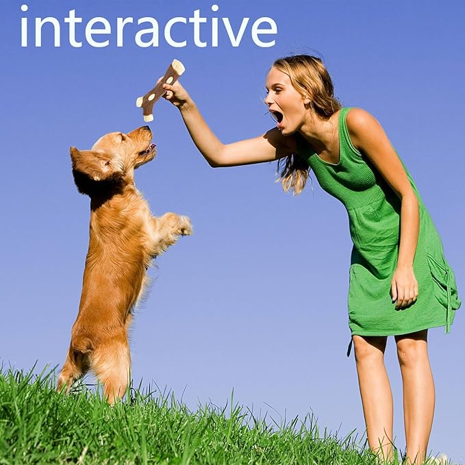 Dog Bones Chew Toys for Aggressive Chewers, 3 Pack Real Beef Flavor,Indestructible Dog Teething Chew Toys for Large/Medium/Small Puppies Breed,Tough Pet Toy with Nylon