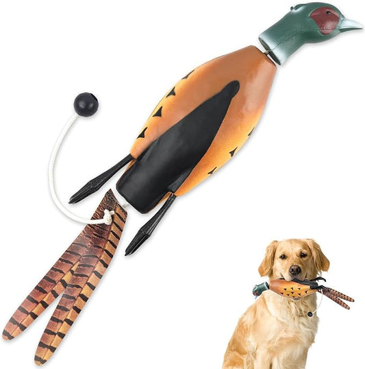 Archerest Dead Duck Dove Pheasant Dummy Bumper Toys for Waterfowl Hunting Retriever Dog Training, Floating Mallard Dummy Trainer Outdoor Soft Durable Realistic Fowl