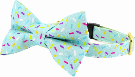 Ultra Joys Boy & Girl Cat Collar Kitten Collar with Bells & Bowtie Birthday Small