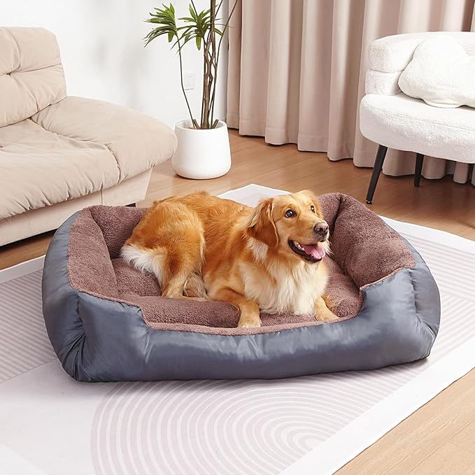 Pet Dog Bed, Comfy and Soft Dog Bed, Extra Large Pet Bed for Large Dogs with Non-Slip Bottom