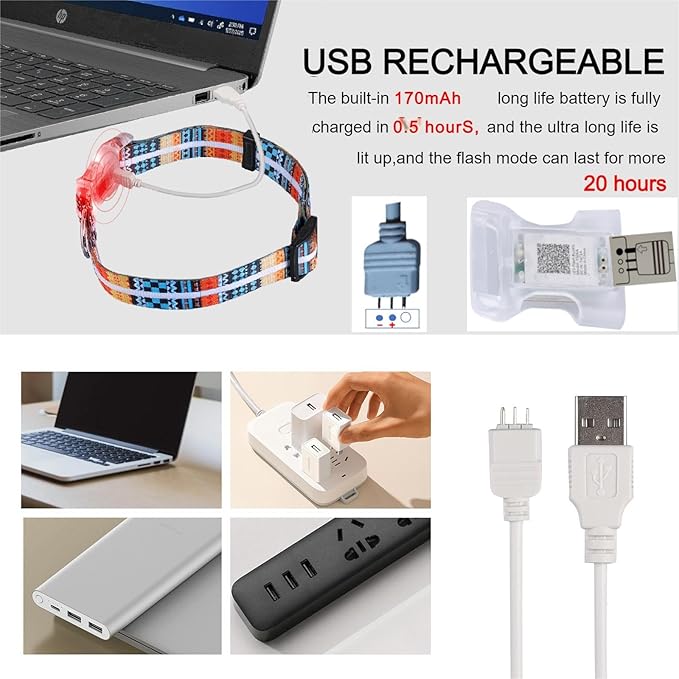 Light Up Dog Collars,LED Dog Collar Rechargeable Waterproof,2-in-1 Buckle Type Glow Collar for Medium Large Dogs- M(10-17 * 0.98 inch can be Crop)