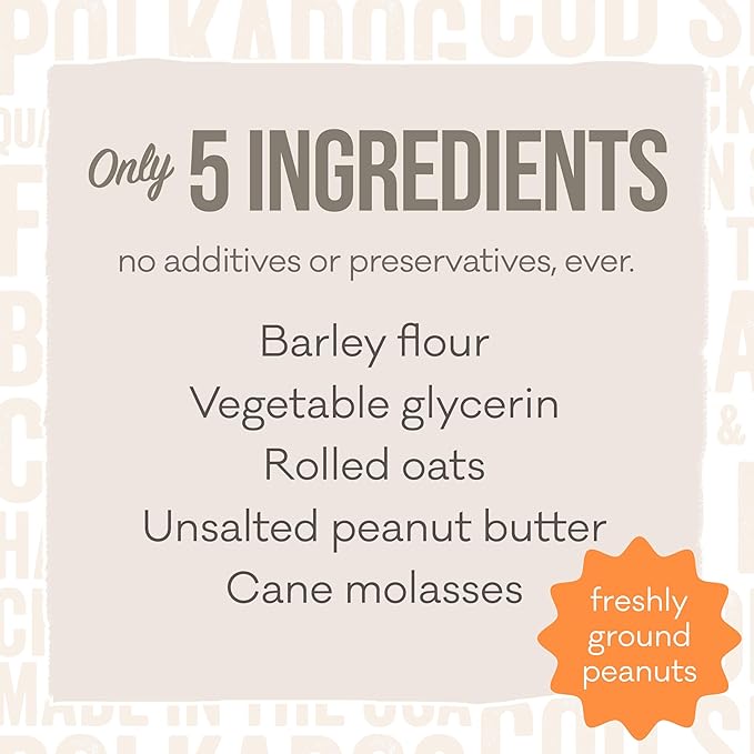 Polkadog Wonder Nuggets – Soft & Chewy Dog Treats with Peanut Butter – Healthy, Limited Ingredient Training Treats for All Dog Breeds and Ages – Natural, Made in USA – 10 oz