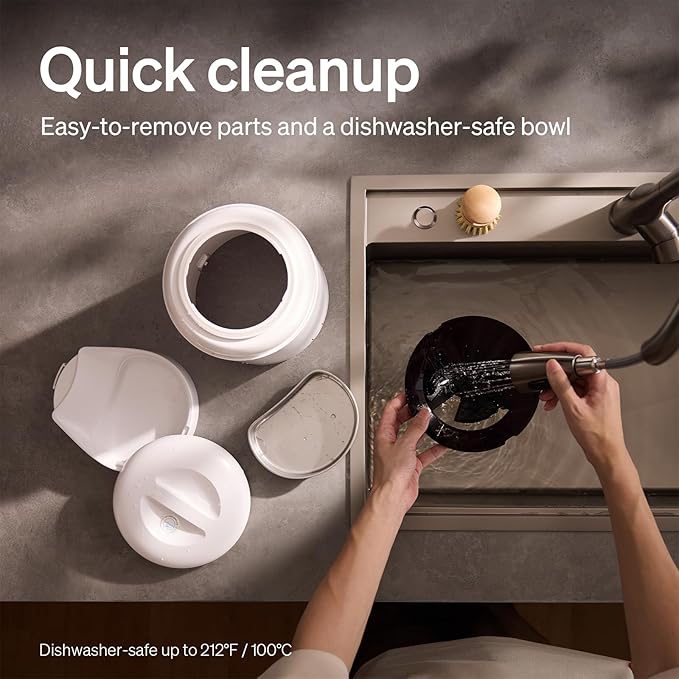 PETLIBRO Automatic Cat Feeder with Camera, 1080P HD Video with Night Vision, 5G WiFi Pet Feeder with 2-Way Audio, Low Food & Blockage Sensor, Motion & Sound Alerts for Cat & Dog Single Tray