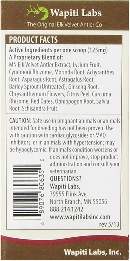 Dog Mobility Pet Supplement Formula, 15gm