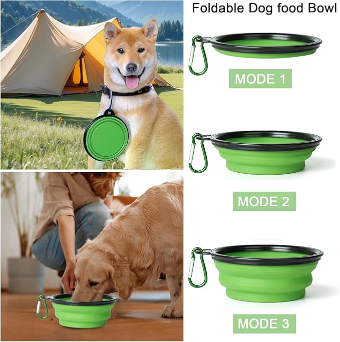 Dog Cat Food Storage Container,Pet Food Storage Bin with Side Pouring Spout and Handle,4lb Cat Dog Treat Container Dispenser,Airtight BPA-free Portable pet FoodS Holder with Folding Bowl