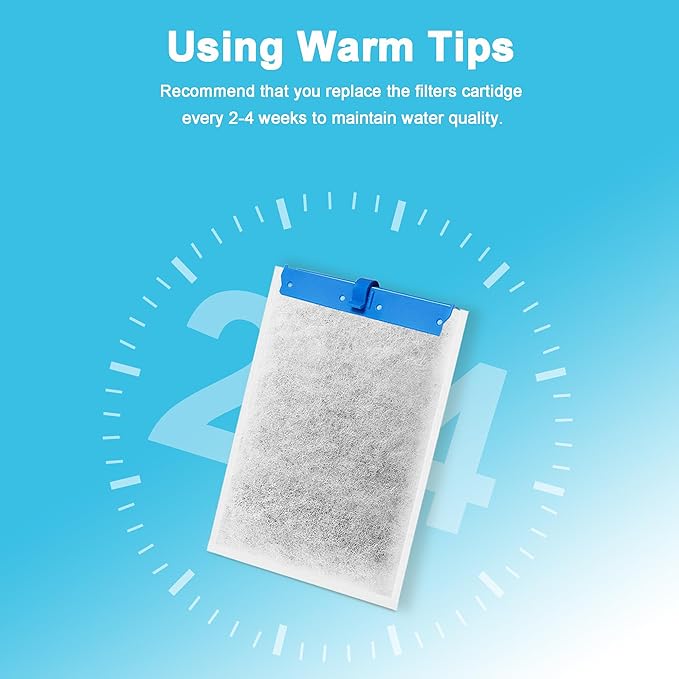 10 Pack Large Replacement Filter Cartridges Compatible with Tetra Whisper Bio-Bag Filters Large Aquarium Filter Cartridges for Whisper 20i/40i IQ20/30/45/60