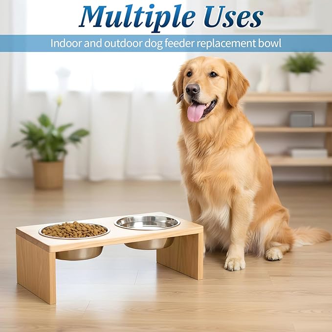 10 Pcs Stainless Steel Dog Bowls Bulk, 6.9 Inch Thickened Metal Food and Water Dish Basic Pet Feed Bowl Replacement Pet Bowls for Dogs Cats(29 Oz, Dishwasher Safe)