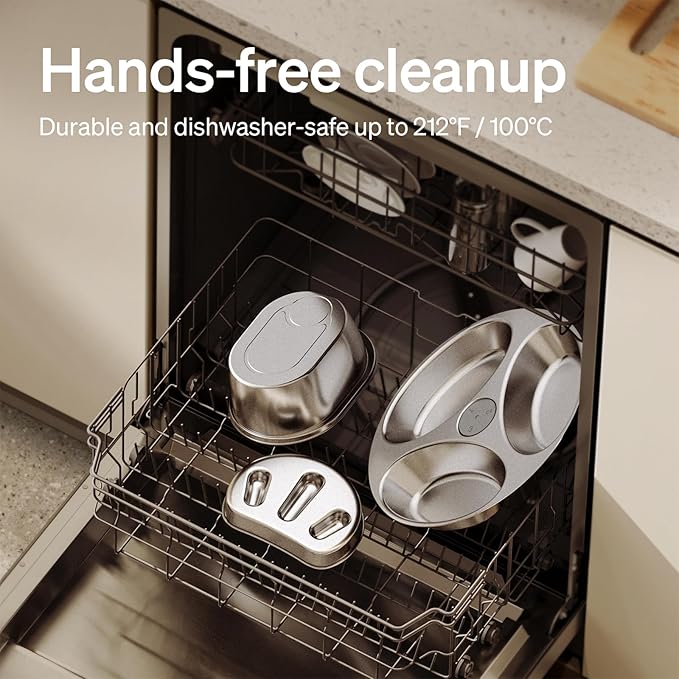 PETLIBRO Automatic Cat Feeder with Camera, Auto Pet Food Dispenser Slow Feeder Dog Bowl 1080P HD Video with Night Vision 5G WiFi Pet Feeder with 2-Way Audio, Stainless Steel Slow Food Tray