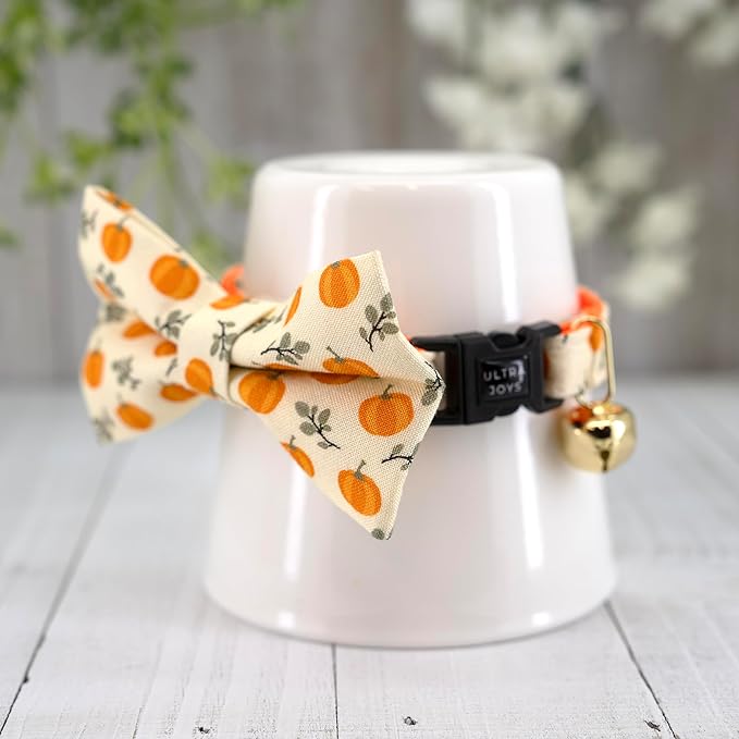 Ultra Joys Cat Collar with Bells - Breakaway, Boy & Girl Kits - Large