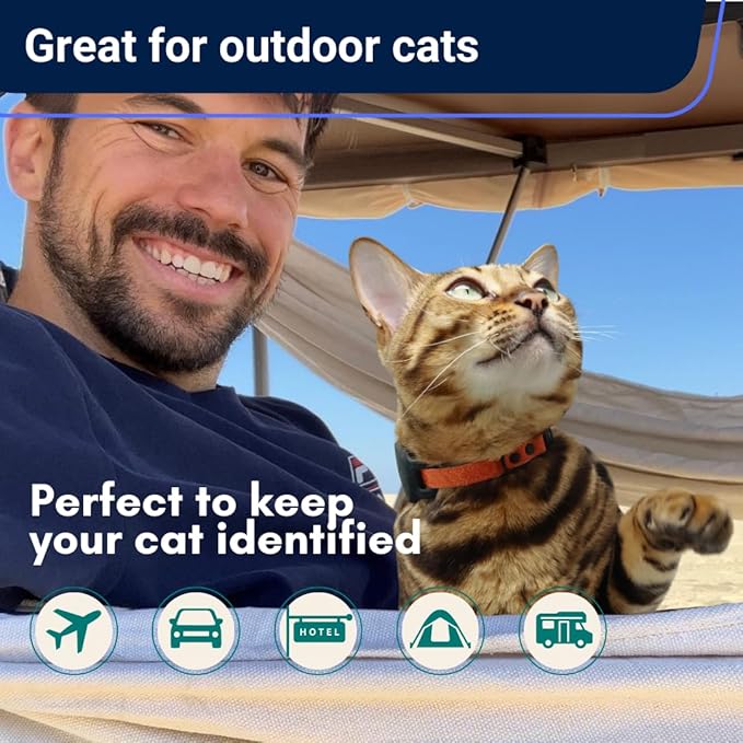 OutdoorBengal Durable Cat Collar Breakaway with Soft Padding for medium to large cats - Thin Heavy Duty Tactical Fabric, Comfortable, Quick Release Breakaway Cat Collars, No Bell Collar (Green, Adult)