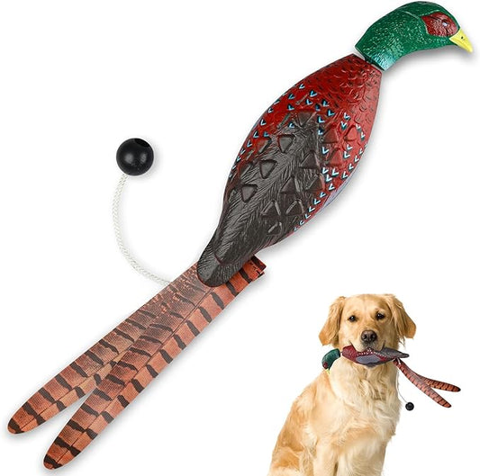 Archerest Dead Duck Dove Pheasant Dummy Bumper Toys for Waterfowl Hunting Retriever Dog Training, Floating Mallard Dummy Trainer Outdoor Soft Durable Realistic Fowl