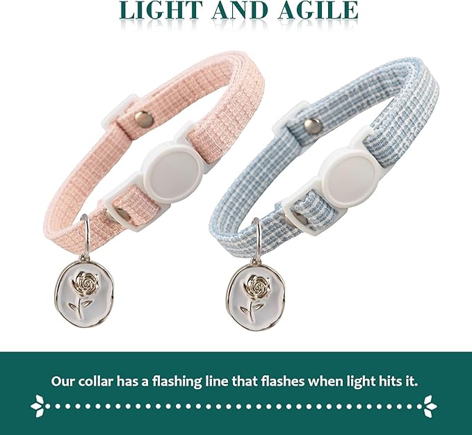 Yizepet Cat Collars, Breakaway Kitten Collar, Cute Kitty Collar, Pet Supplies Accessories