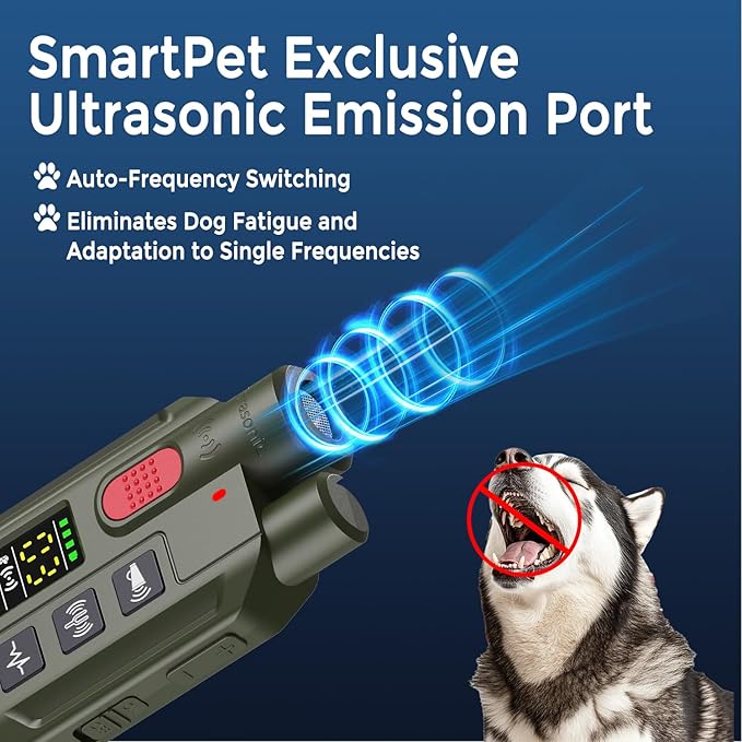 Dog Shock Collar with Remote – 3300ft Range, Waterproof & Rechargeable, Adjustable Beep, Shock, Vibration & Ultrasonic Modes, Dog Training Collar for Obedience & Behavior Control