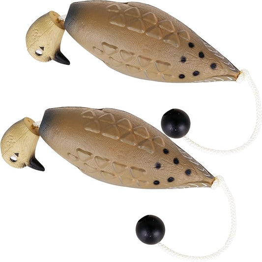 2 Pcs Dove Dummy Bumper Toys for Retriever Dog Training, Hunting Dove Recognition Trainers, Foam Interactive Outdoor Toys