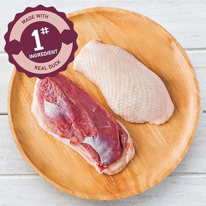 Duck Jerky Strips Dog Treats, Training Treats for Dogs w/Taurine, Low Fat, Natural Duck Jerky Cuts for Small Dog, 12.5 oz