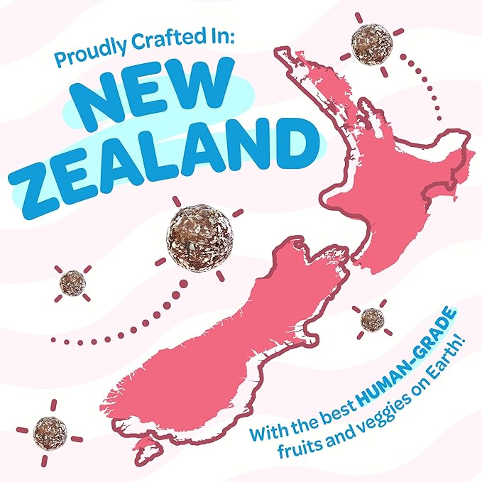 Pumpkin Dog Treats with Cranberry & Apple - Healthy Dog Treats - Soft, Natural, Grain Free, Low Calorie, Gluten Free, Non-GMO, Clean & Nutritious Ingredients - 18pk